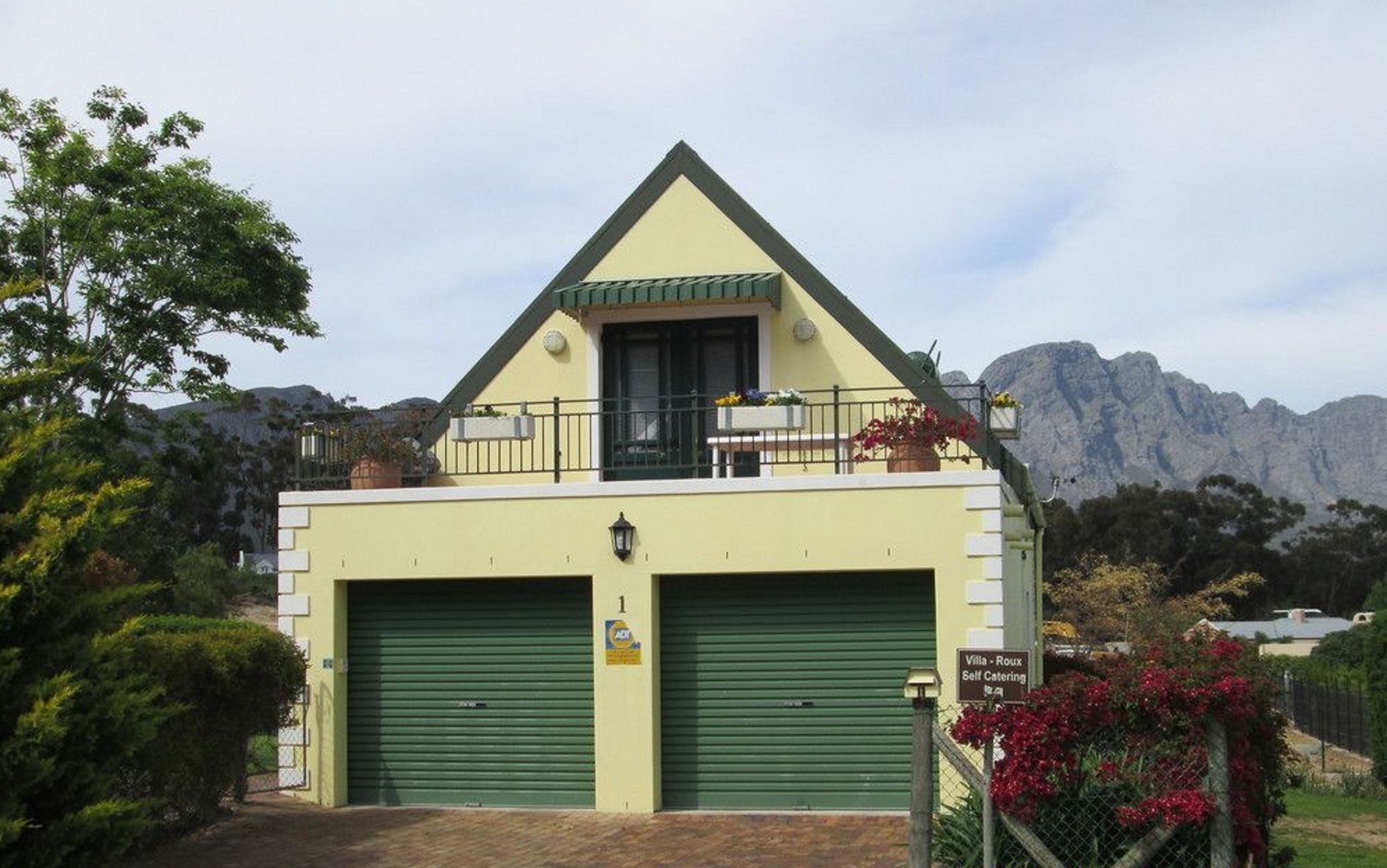 Villa-Roux Garden Cottage 프란쉬후크 외부 사진